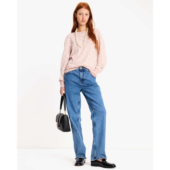 kate spade Sweaters - NWT Kate Spade Flower Sweater Size Medium